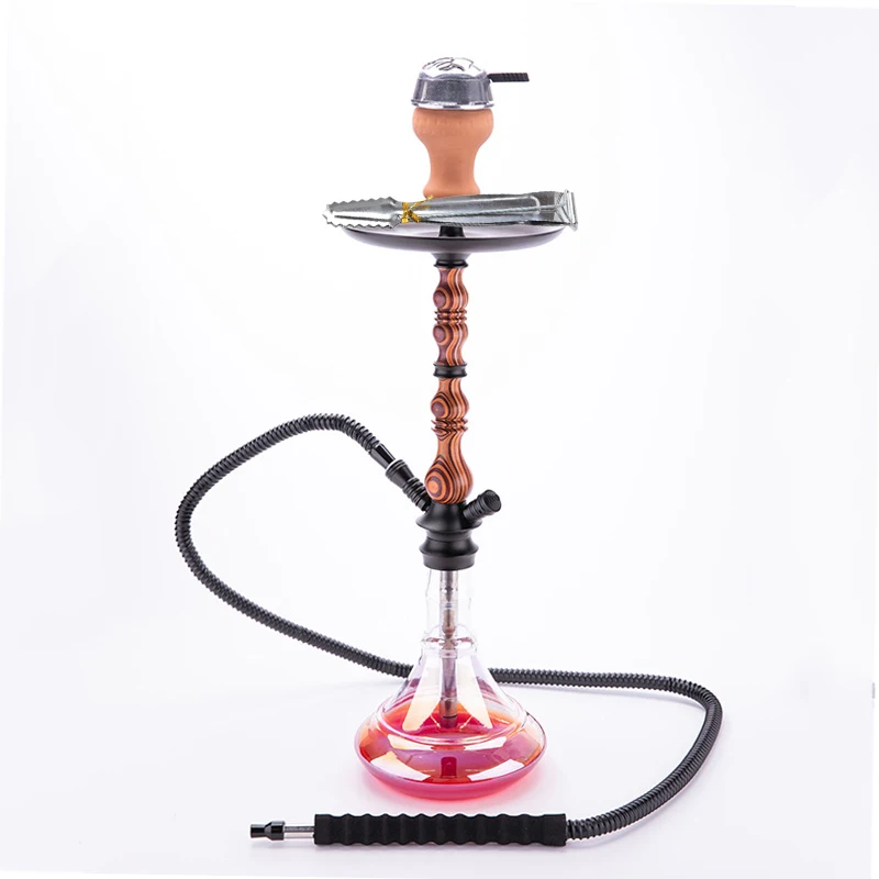 

Product Available Finished Set Wood Grain Aluminum Shisha-hookahs