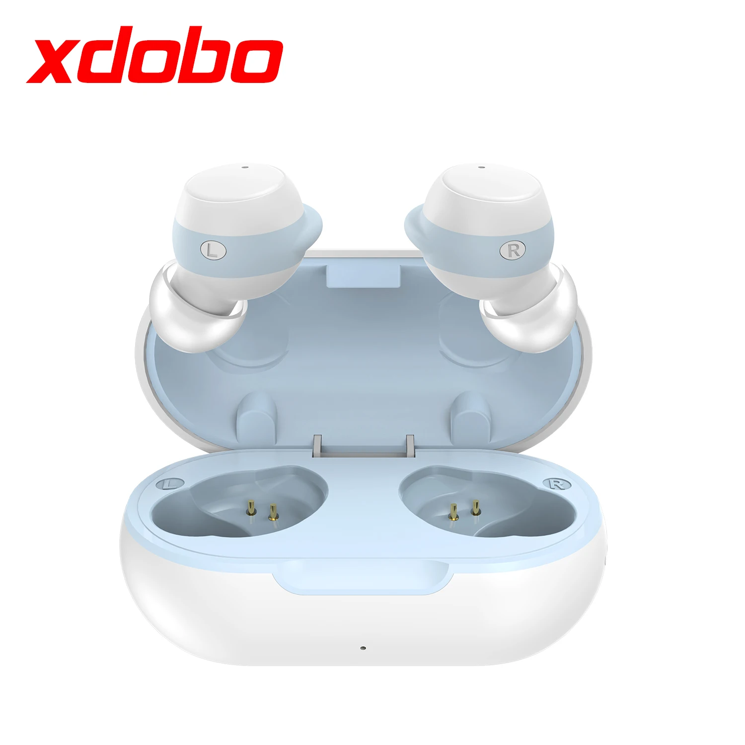 

2021 XDOBO Official Store Waterproof TWS Wireless Earphone Headphones Sport Earbuds with Charge Box, Black,white