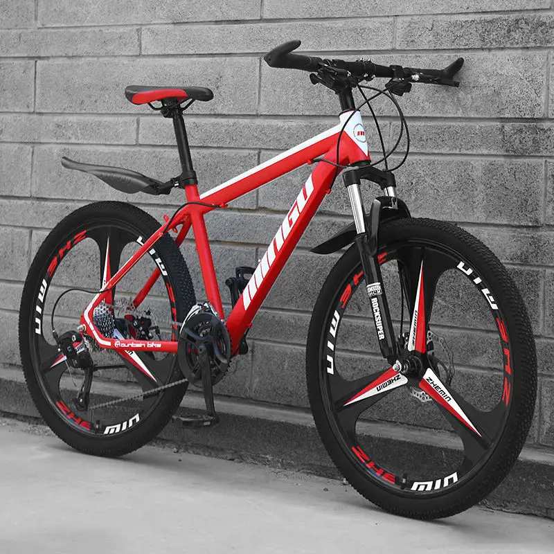 

24/26 inch fat tyre 21S disc brake mtb mountain bike mountain cycle, Red