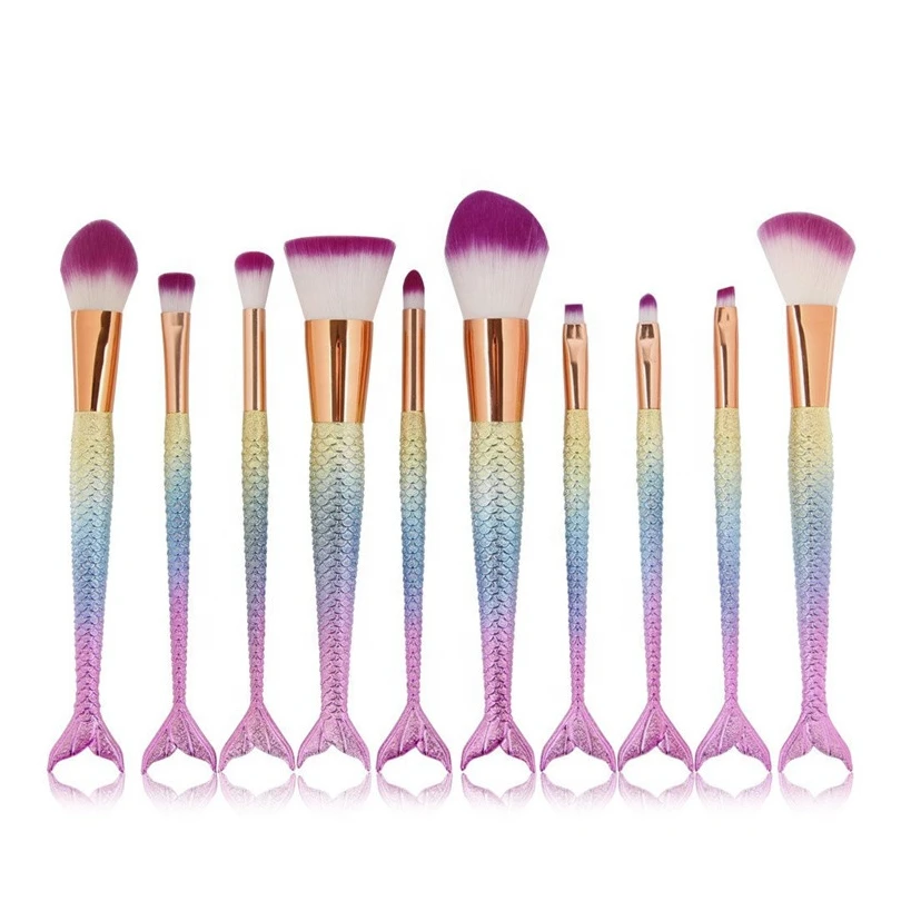 

The New Ladies Household Makeup Metal Fiber Portable Beauty Makeup Tool Soft and Durable Makeup Brush