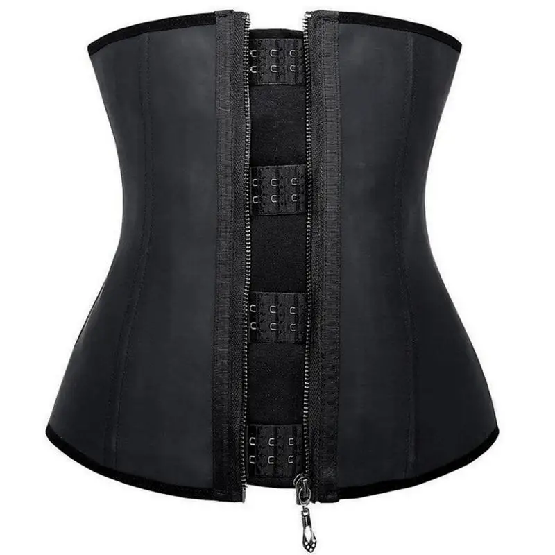 

2020 new custom plus size slimming waist shaper fitness waist trainer belt, Black