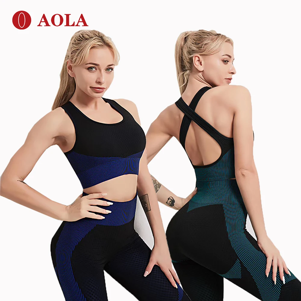 

aola wholesale custom design seamless sports bra, Purple/red/black/pink/blue