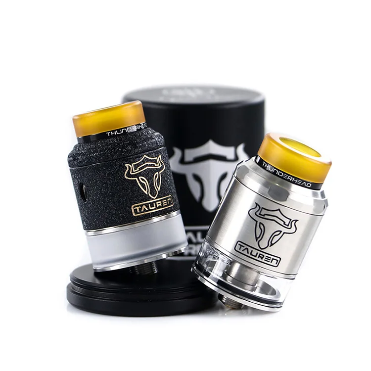 

Professional dual coil rebuildable tank atomizer, Tauren RDTA atomizer