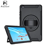 

Tablet Hybrid Armor Case Anti-Dust 360 Rotating Stand Back Covers For Lenovo Tab E8