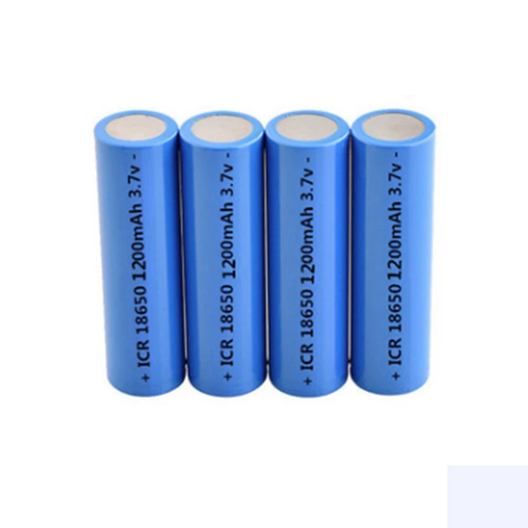 Lithium Li-ion 18650 3.7v 1200mah Rechargeable Battery - Buy Lithium Li ...