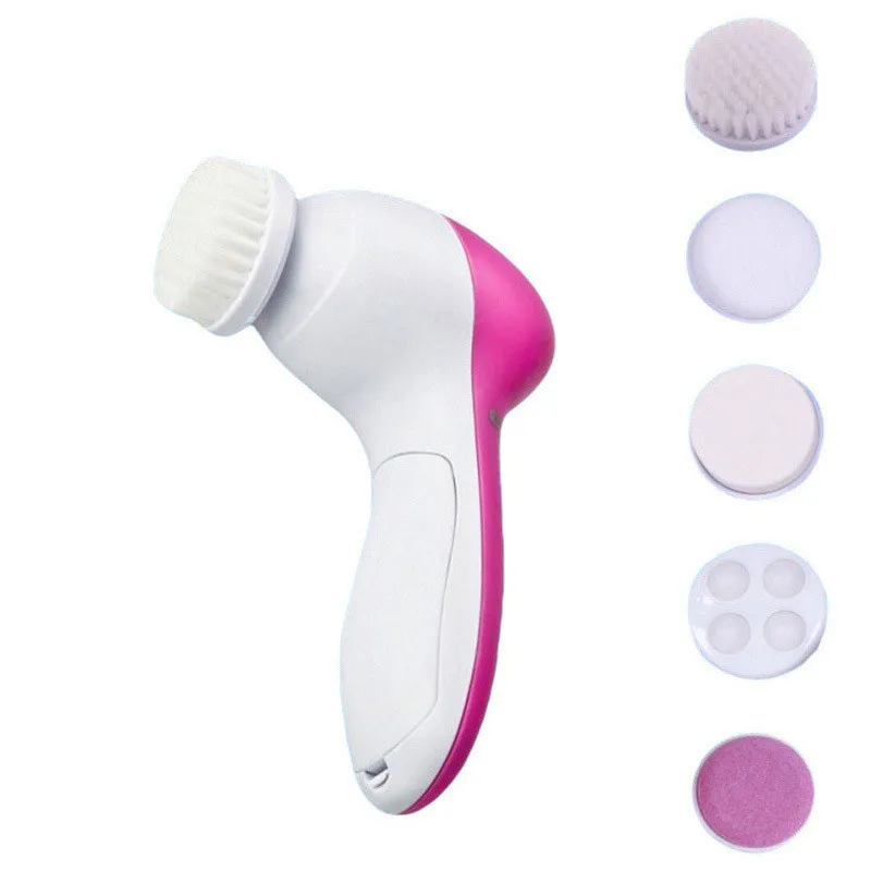 

Cleansing Remover Pimple Three-in-one High Quanlity Electirc Charging Spin Wash Silicone Face Brush