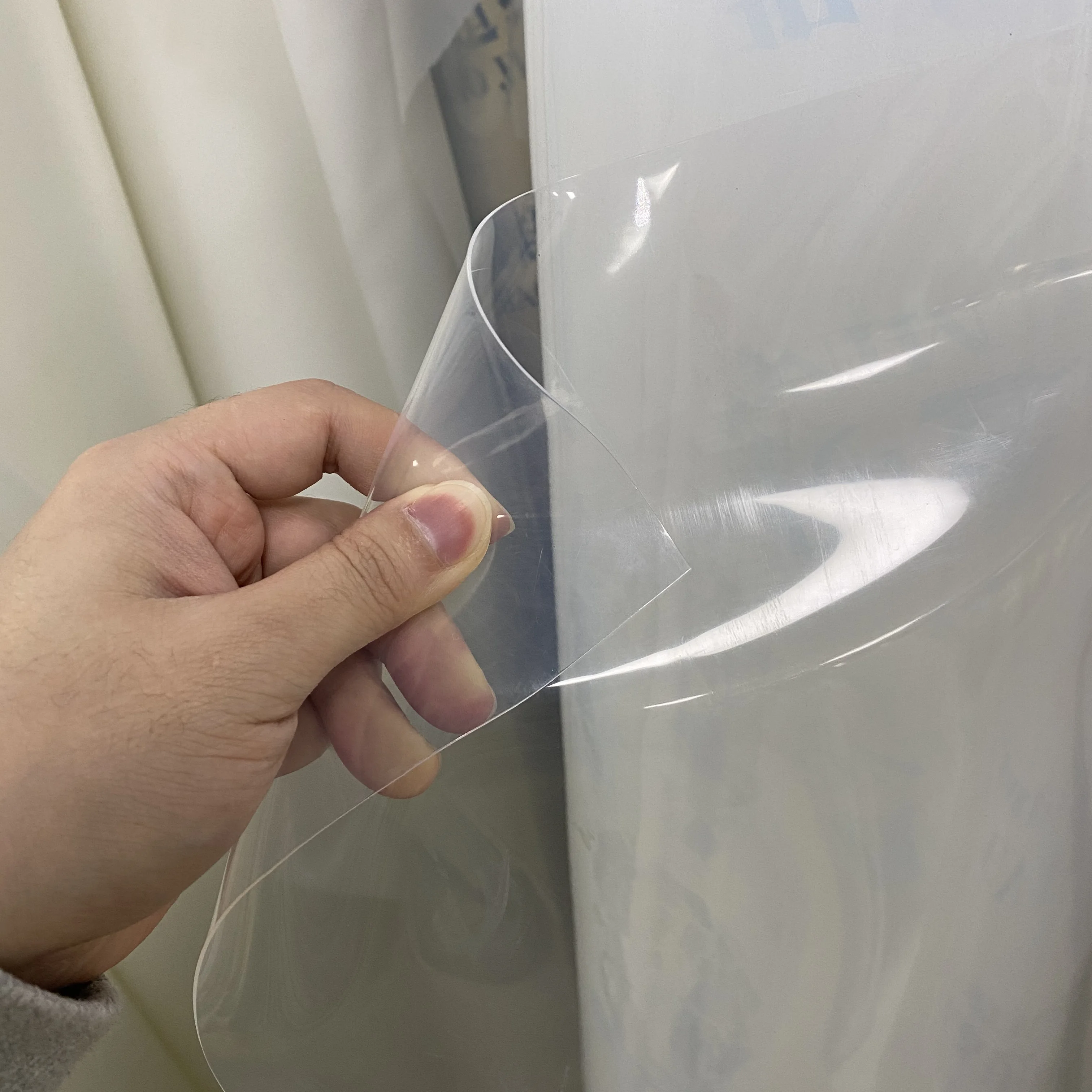 0.8MM Degradable Eco Friendly Soft and clear Eva Film Sheets EVA Transparent Plastic Film for Packaging