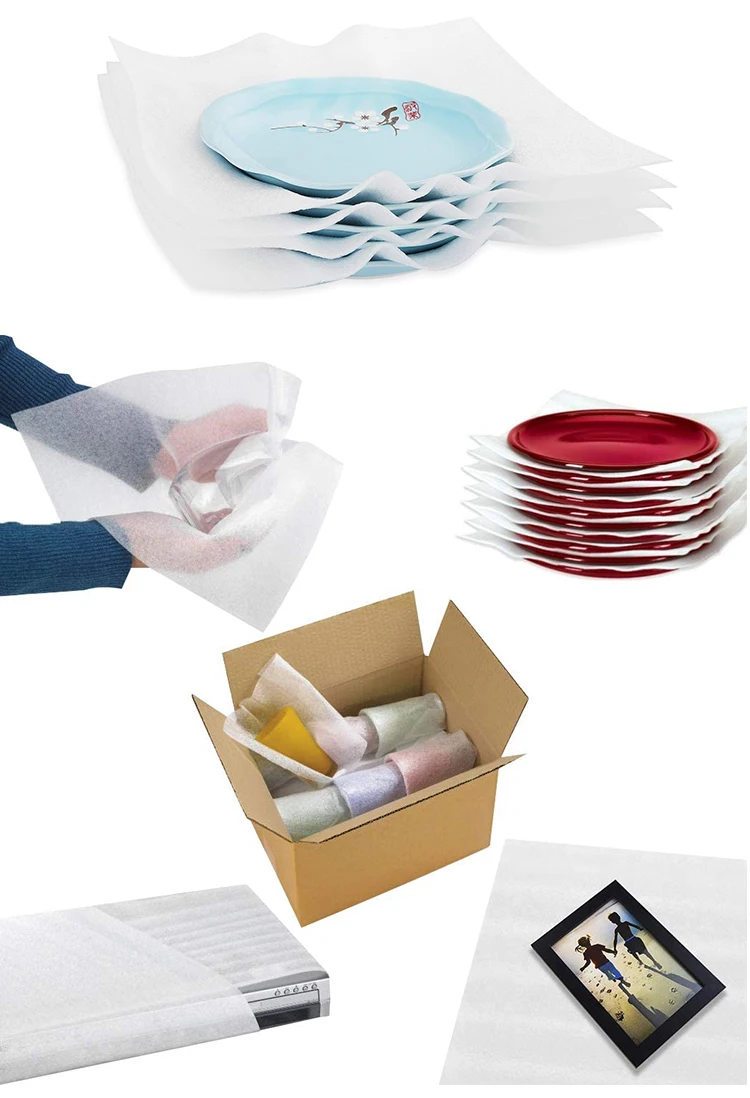 Custom Cushion Foam Packing Wrap Sheets Epe Foam Packaging Pouch Bags