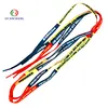 Shoelace manufacturer Custom Printed Polyester elastic Football Shoelace With Clearly logo