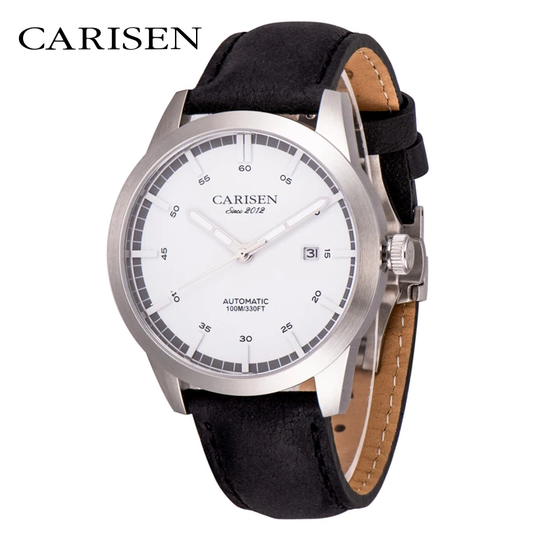 

OEM Customized 10ATM Waterproof Stainless Steel Watch Automatic Movt Sapphire Crystal Glass Men Watches