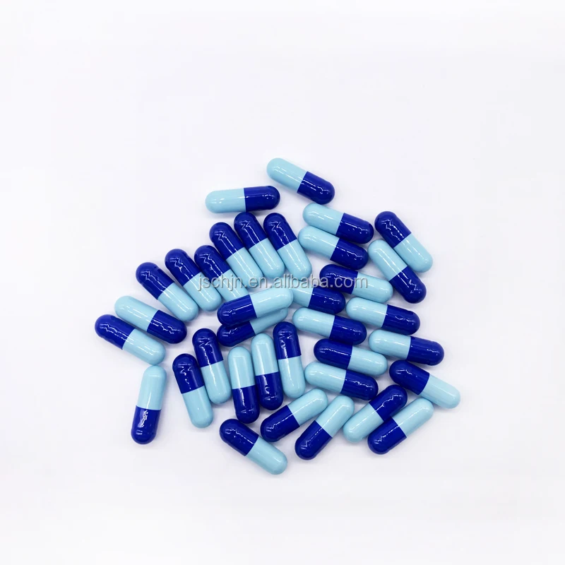
Hot sale blue HPMC capsules size 00 Pullulan vegetarian empty capsules(1 carton=80000pcs) 
