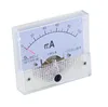 85C1-mA DC pointer analog ammeter panel 1mA 2mA 3mA 5mA 10mA 20mA 30mA 50mA 100mA 150mA 100mA 150mA 200mA 300mA 500mA