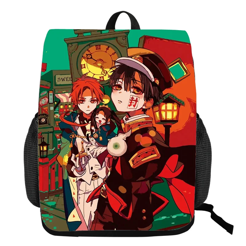 

New 17 Inch Interchangeable Picture Backpack Anime School Bags for Girls Backpack Teenage Big Capacity BookBags Mochila Escolar, Black