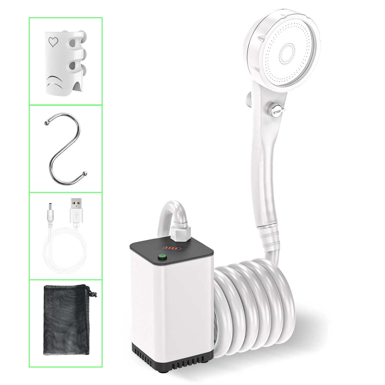 Sports Hot Sale Camping Tool Hiking Backpacking Portable Shower Outdoor Shower Head Shower Pump