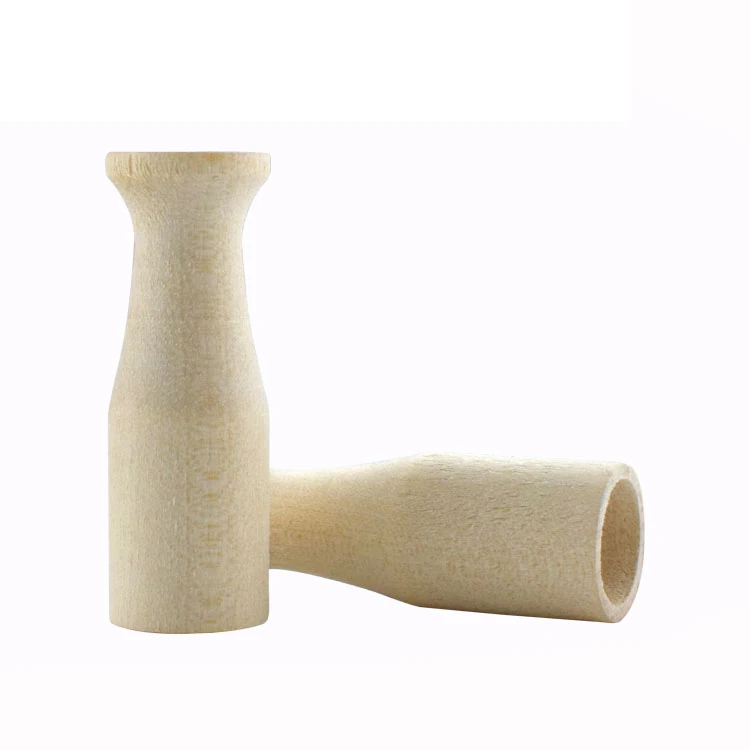

OEM Wood cigar filter Wooded cigar Mouthpiece Pre roll holder tips, Customized