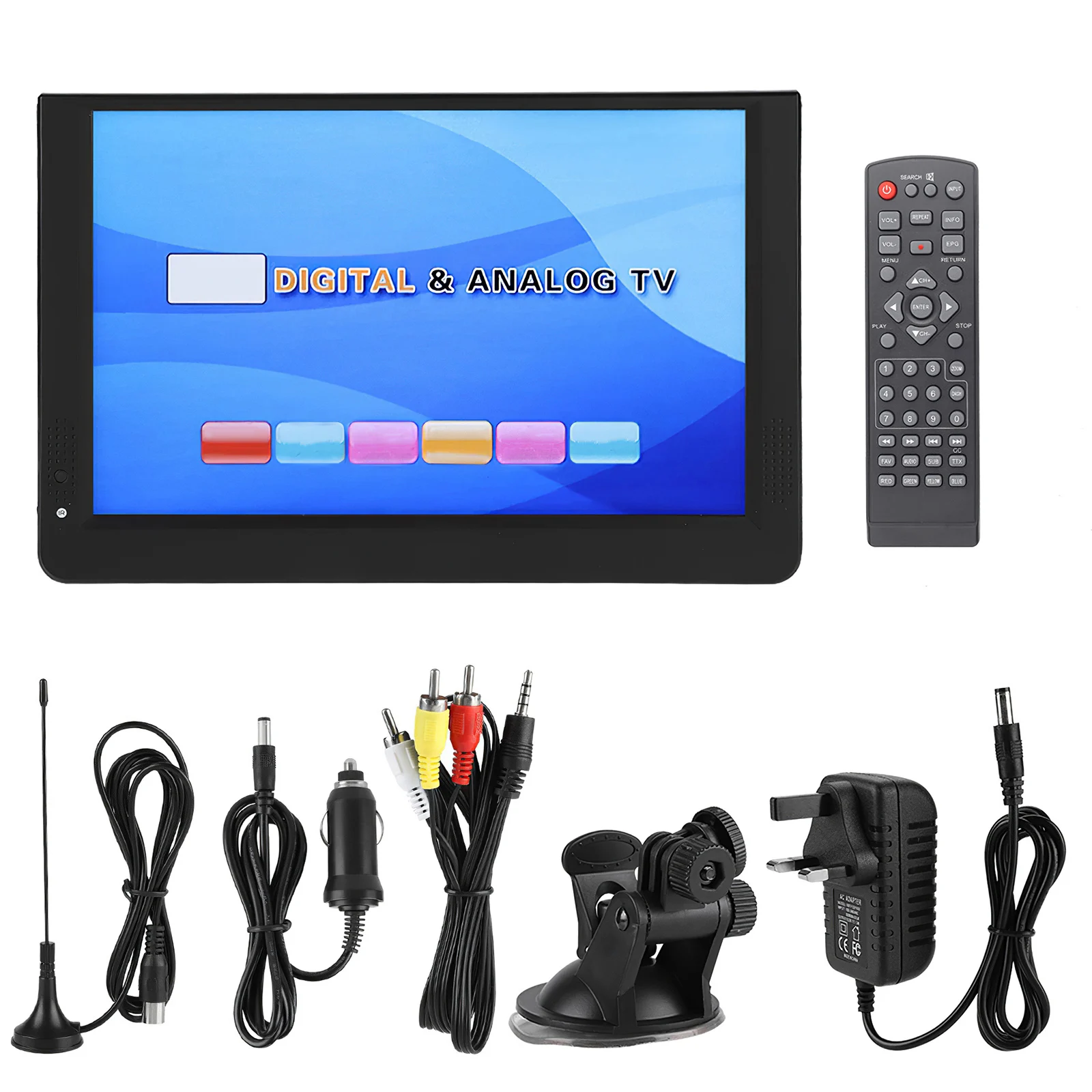 

For LEADSTAR 12 Inch DVB-T/T2 Digital TV Voltage 110-220V Applied Digital Television