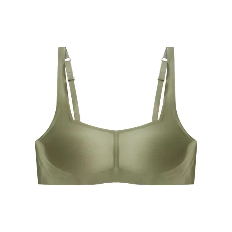 

Everyday Breathable Natural Rubber Removable Pad Smooth Comfort Brassiere top Seamless Bra