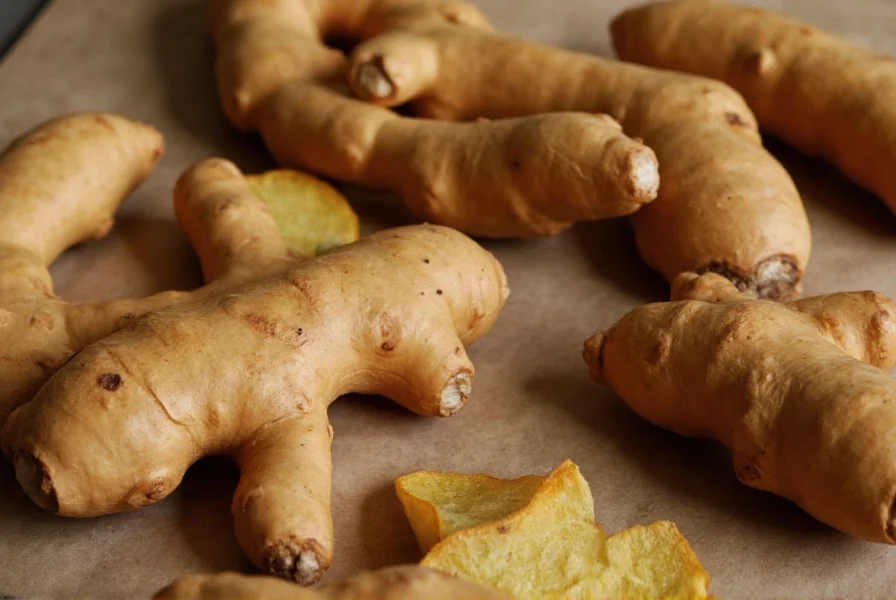 Ginger Imagery: Visual Characteristics and Identification Guide