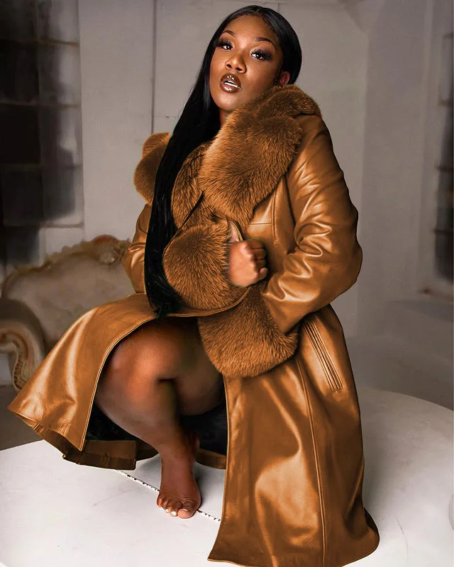 Womens Clothing Coats Long coats and winter coats Tibi Overcoat in Brown 