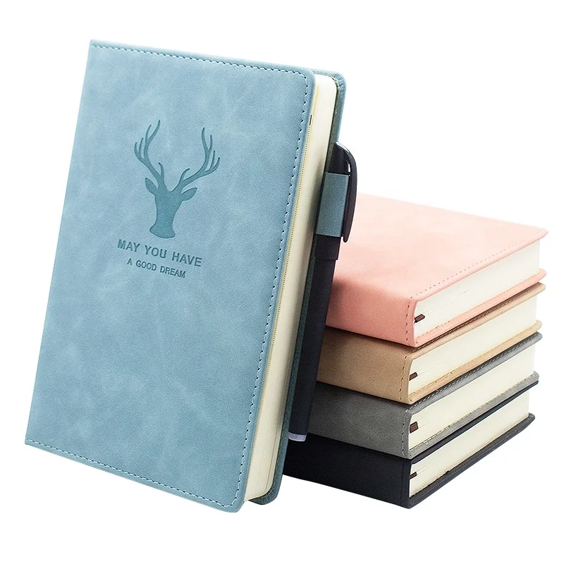 

Corporate Gifts with Logo Agenda Electronic Diary 2023 Smart Wireless Charger Leather Notebook with Power Bank