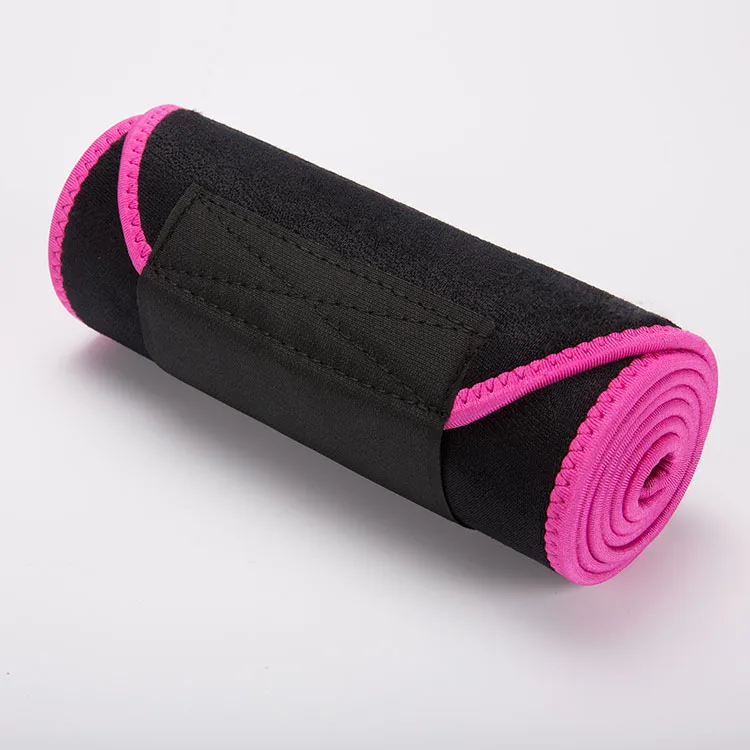 

Adjustable Slimming Waist Protective Fitness Sweat Belt Waist Trimmer Logo Custom