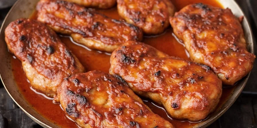 Korean BBQ Sauce Ingredients Spread