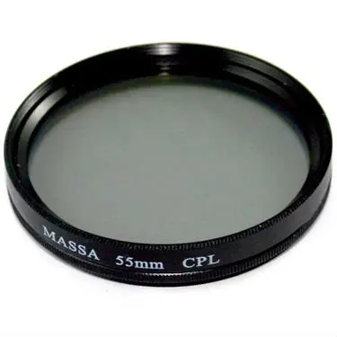 

Massa Photographic Equipment digital camera accessories aluminum CNC hardware processing ring oem 55mm camera lens CPL Filter