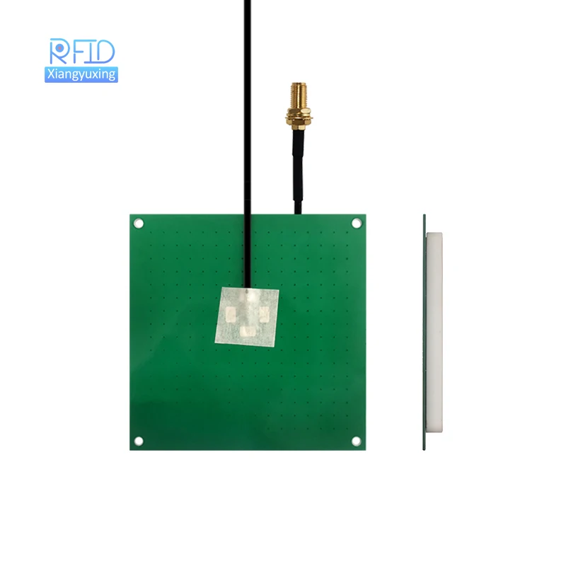 

865-868 MHz 920-925 MHz RFID Internal Passive Antenna sma connector RG178 rf cable 90*90mm Ceramic Antenna