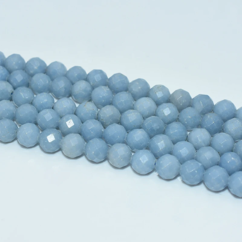 

Trade Ansurance 8mm High Quality Faceted Aquamarine Loose Beads