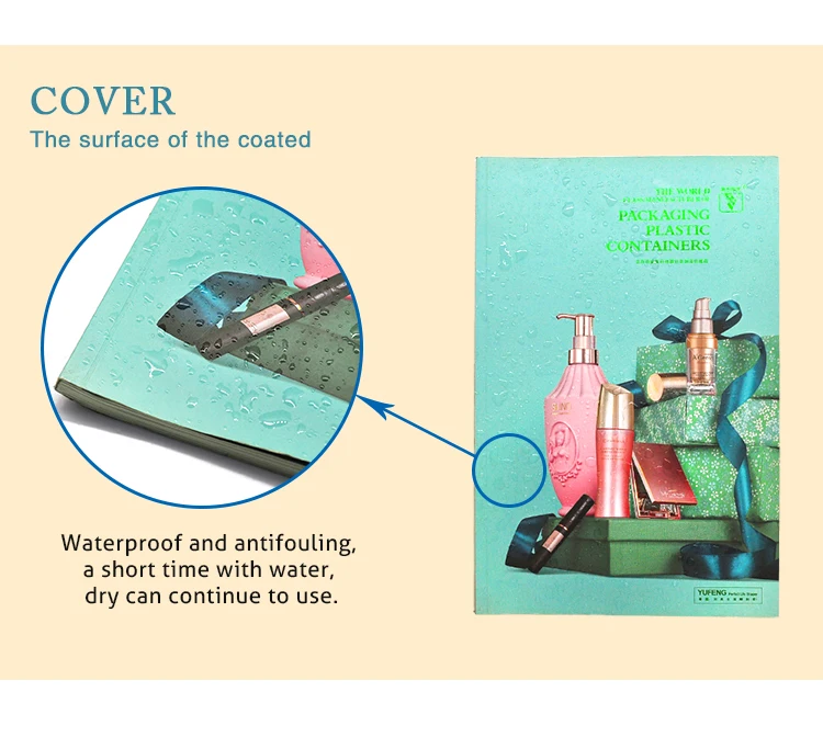 Fashion Design OEM Full Color Printing A4&A5 Cosmetic Advertising Catalogue Magazine Booklets Paper Paperboard Printing Service details