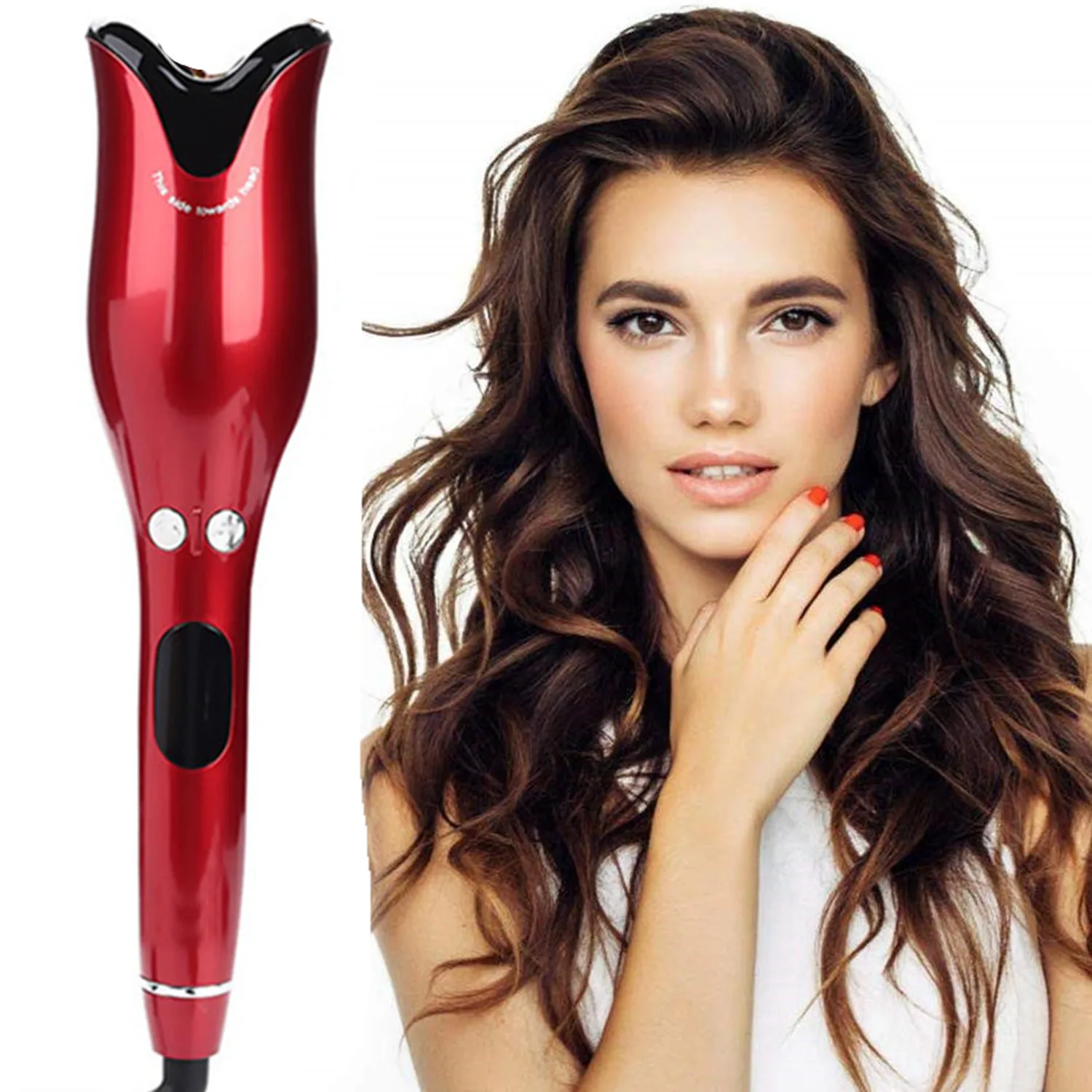 

Wholesale Led Digital Auto 360 Rotating Hair Curler Ceramic Curling Iron