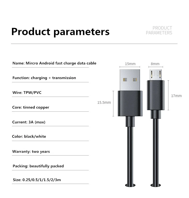 High Speed Bulk 10cm To 10 Meter Universal Line Power Charge Black New Usb Male To 90 Degree Up Down Micro Data Usb Cable - ANKUX.COM