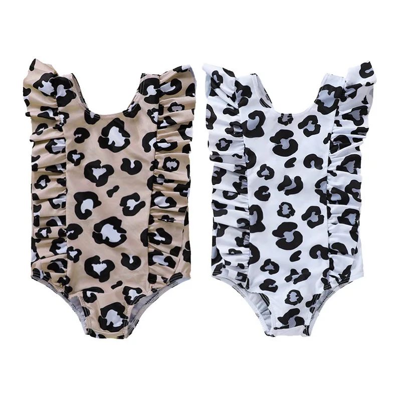 

Newest Fashion Newborn Baby Girl Swimwear Leopard grain Print baby Swimsuit, Shows