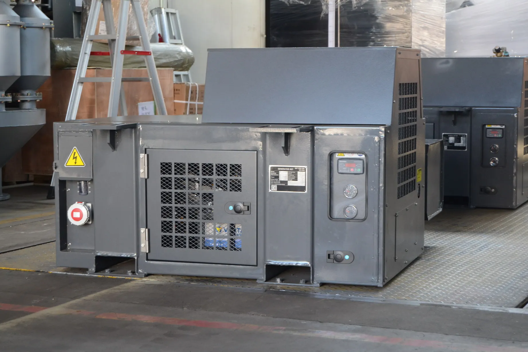 15kw Rear-cab Truck Mount Reefer Genset For Refrigerated Container ...