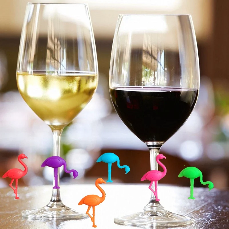 

Funny Silicone Wine Marker Glass Drink Markers On Sales in Various Styles