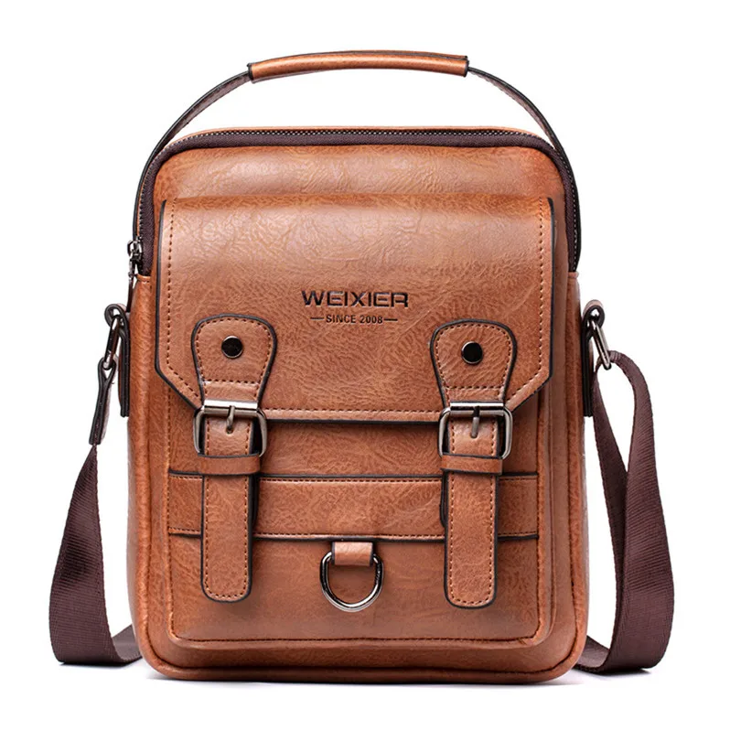 

W1014 New men's shoulder bag men's casual backpack retro messenger bag messenger bag men's trend