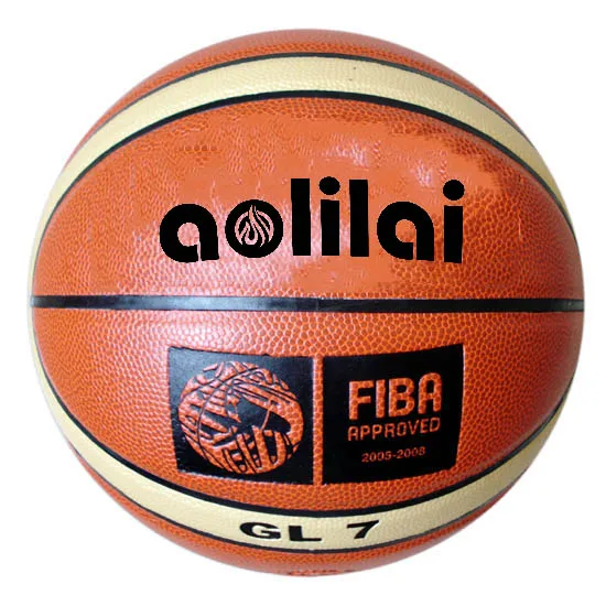 

Good quality GG7 Gl6 Gl7 wholesale custom printed PU Aolilai basketball size 7 professional baloncesto basketball