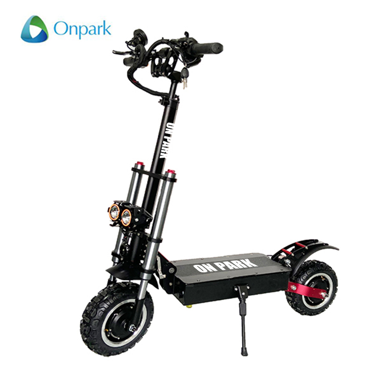 

china 60v battery 5600w dual motor offroad heavy duty electric scooter