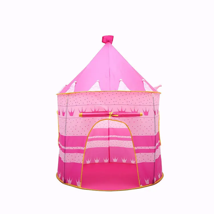 
Portable Foldable Princess Castle Tulle Children Kids Game Play Tent Creative Develop Outdoor Indoor Yurt Castle Playhouse Toy 