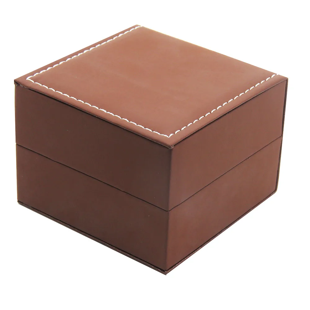 

PU leather pillow insert jewelry packaging lady's girls bracelet watch box case