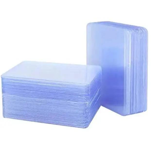 

PVC Transparent hard  top loader card holder