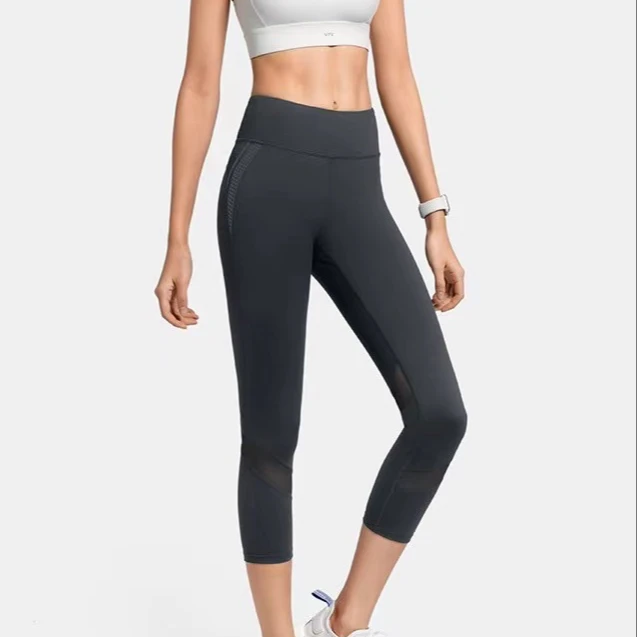 

Women Yoga Running Black Leggings Workout Pants
