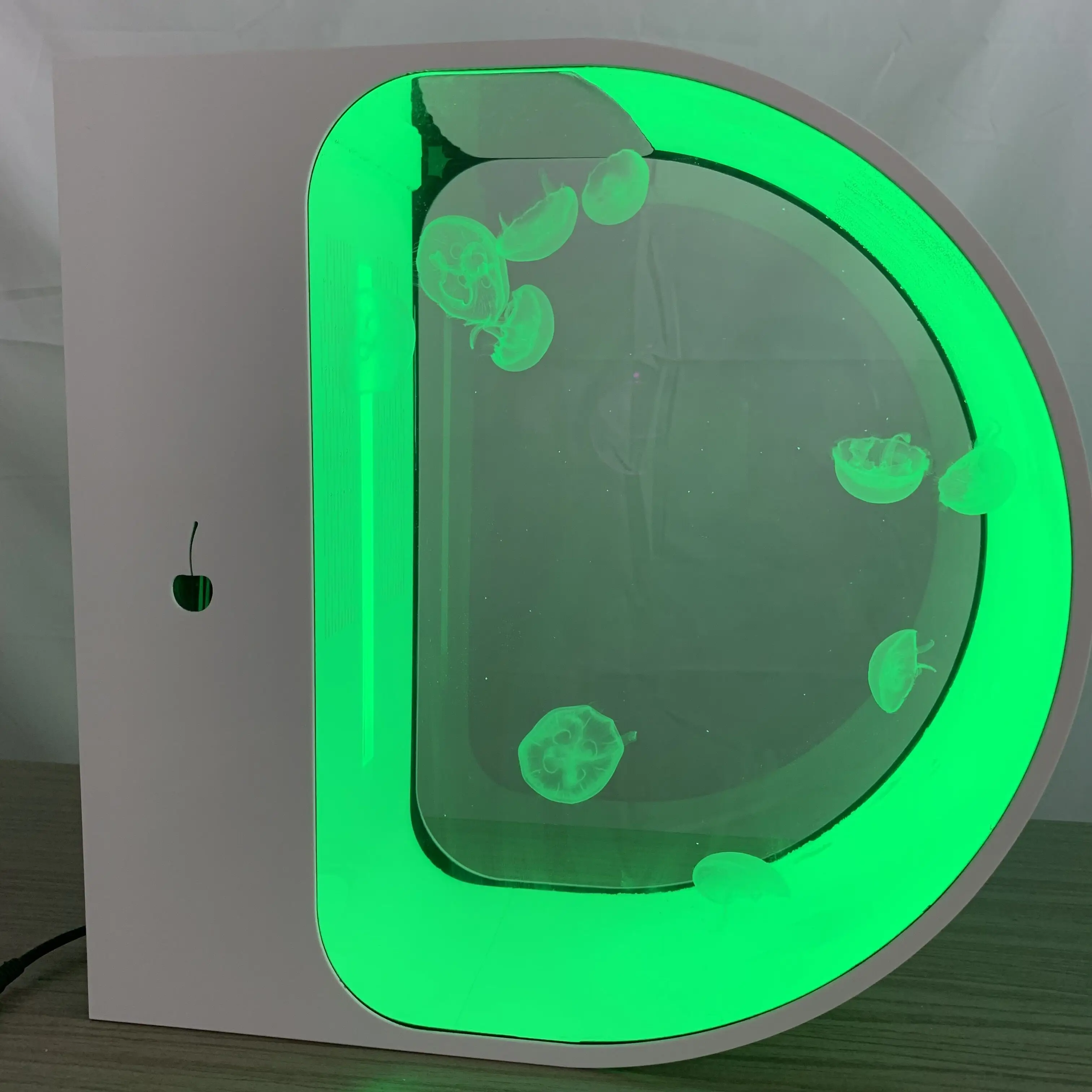 

Desktop electric lamp LED changing 7 color acrylic live breeding aquarium fish tank jellyfish tank