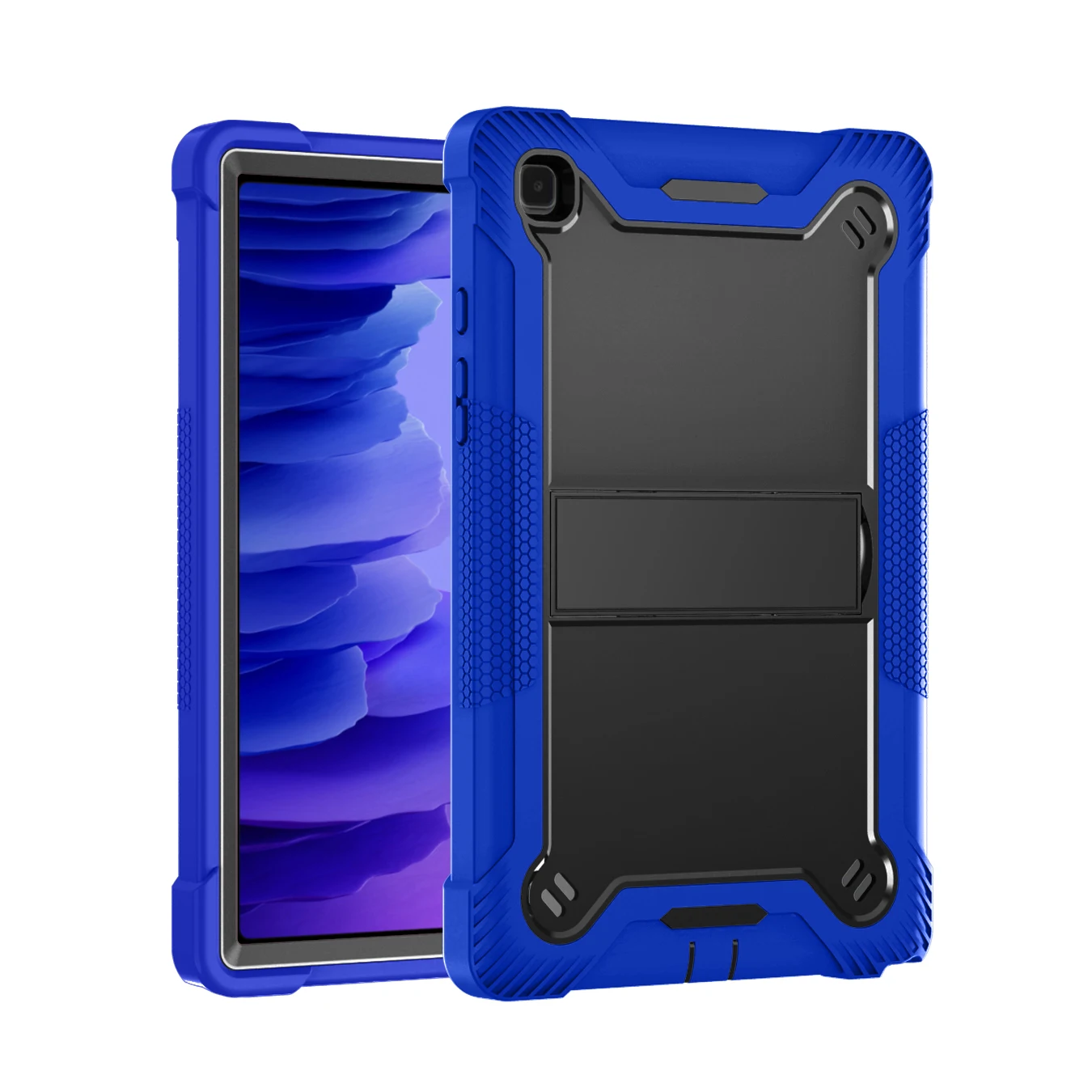 

Amazon Hot Selling Fast Dispatch Heavy Duty Rugged 3 in 1 Tablet Covers & cases Funda Cover Tablet For Samsung Galaxy Tab A7, 8 colors