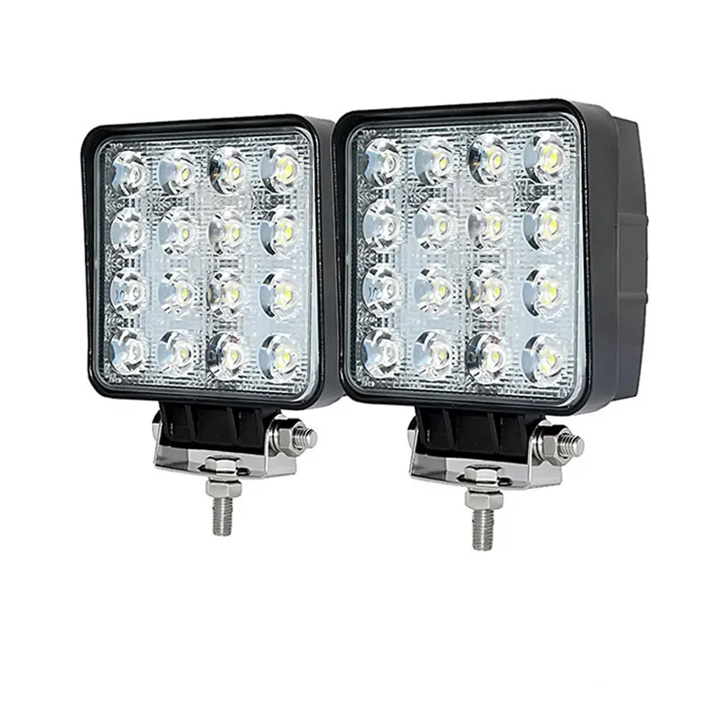 epistar芯片led现货/泛光工作灯9-30v汽车48w 6000lm led灯用于越野车