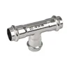 Stainless Steel Press fitting thin wall tee