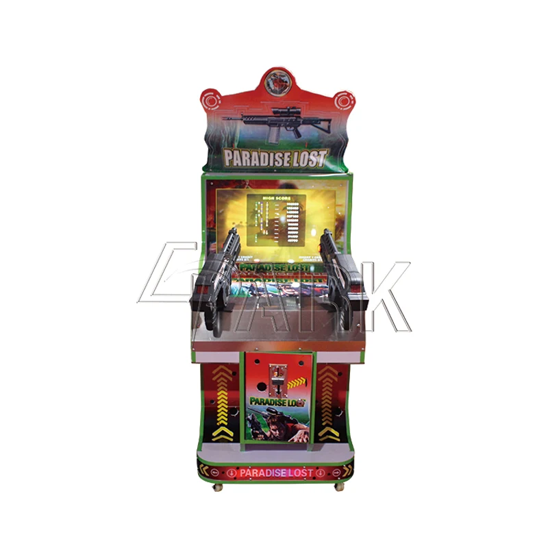 

Quality India Hot Seller Kids Paradise Lost Shooting Target Video Coin Operated Arcade Machine For Sale