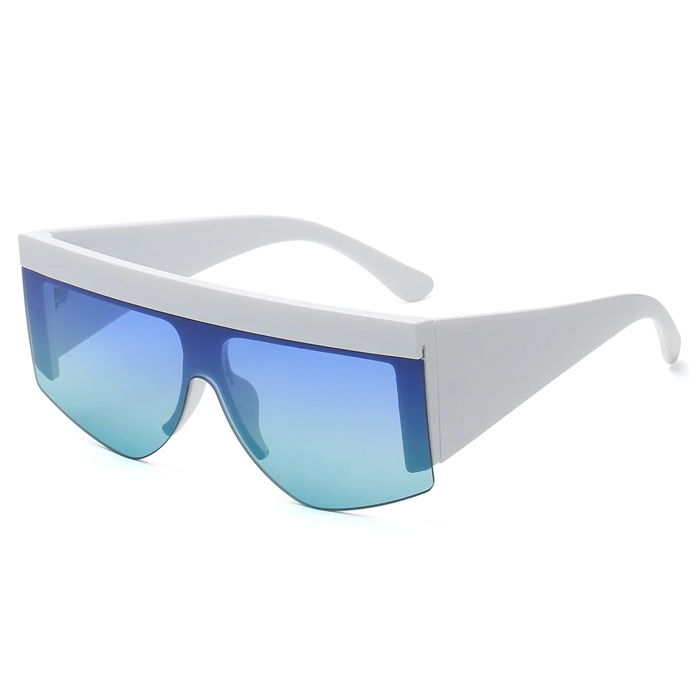 

2021 New Arrivals Custom Logo Vintage Fashion Retro Sunglasses Sunglasses Women Handmade Black Pink IU Flat Top Club Sun Glasses, 7 colors