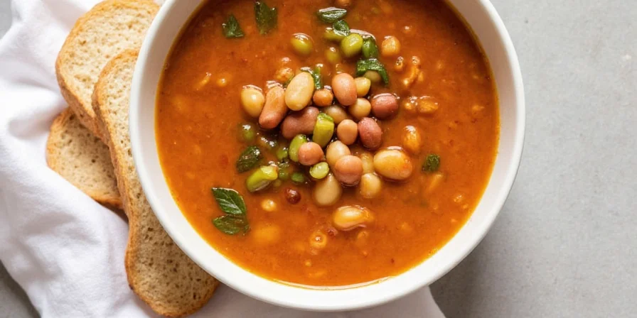 tasting soup during cooking