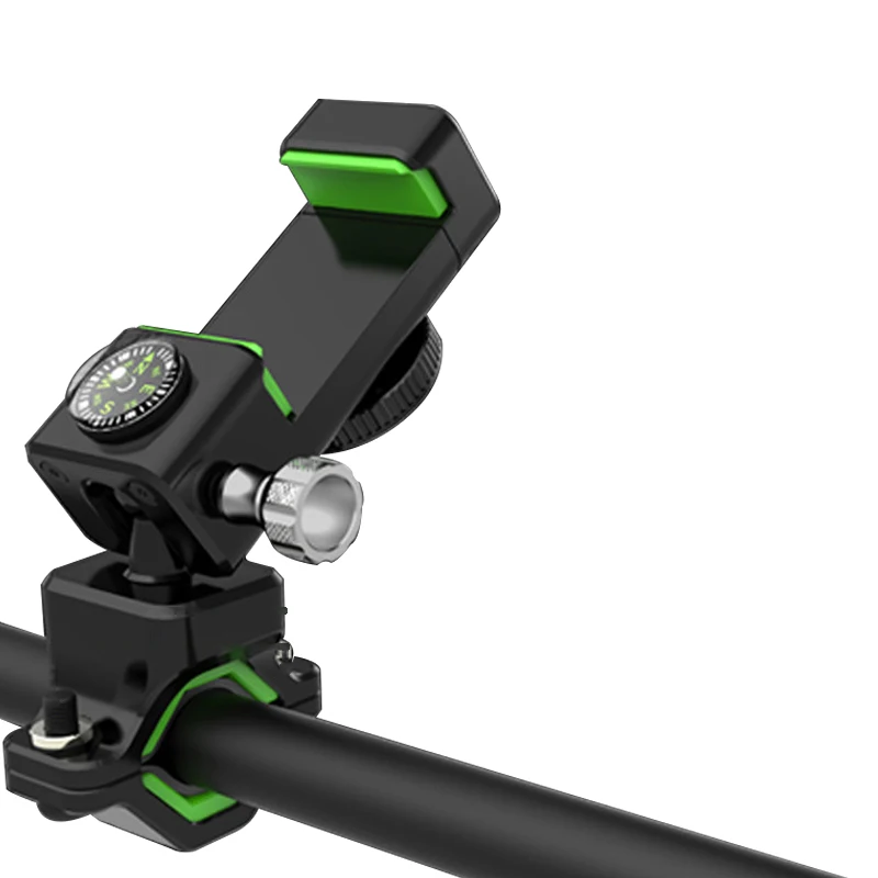 

Universal bicycle mobile phone holder mountain bike bicycle navigation mobile phone holder factory wholesale, Green